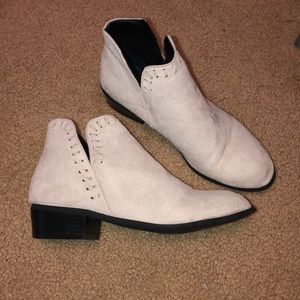 White booties